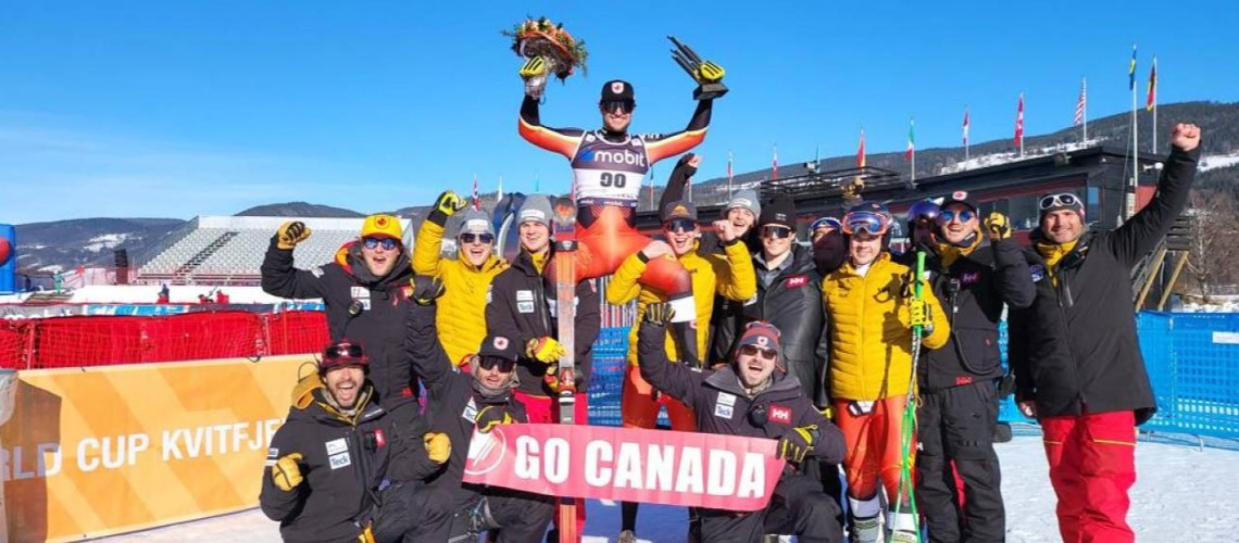 Dead Heat - Cam Alexander Shares Win With Niels Hintermann In Kvitfjell DH