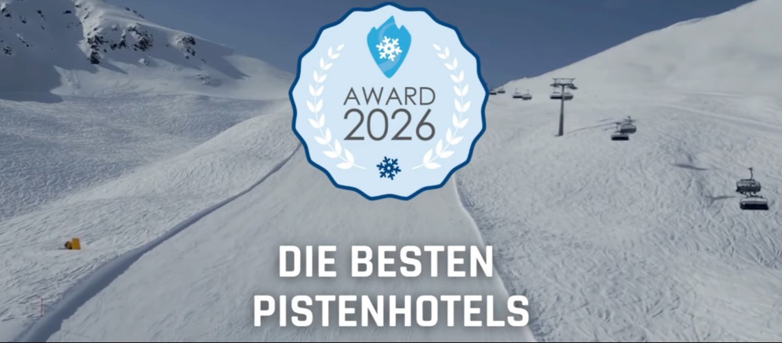 Pistenhotels.Info Award 2026 Honors 50 Best Hotels Directly On The Ski Slopes.