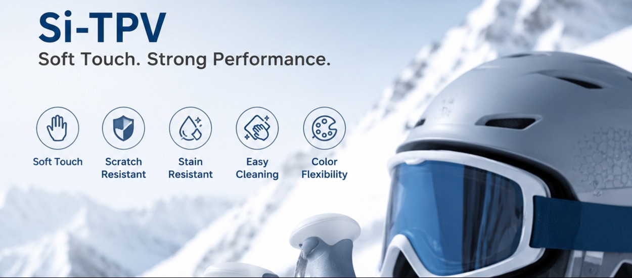 Si-TPV Supports Improved Durability, Comfort, and Clean Performance in Ski Gear Materials
