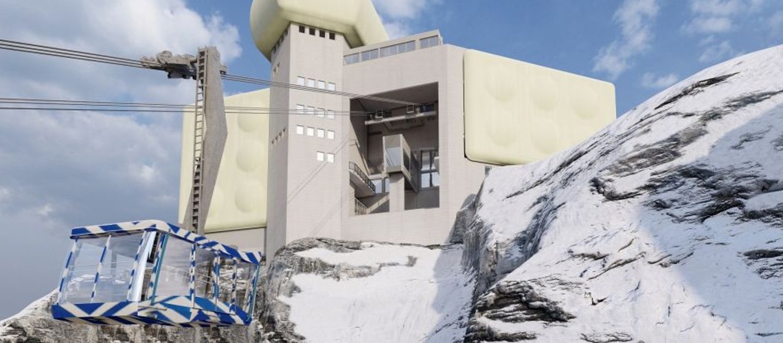 Säntis 2026 new construction project reports current status of construction work