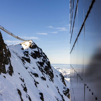 Building-Integrated Photovoltaics At Extreme Heights: 3S Realizes Solar Facade At Glacier 3000