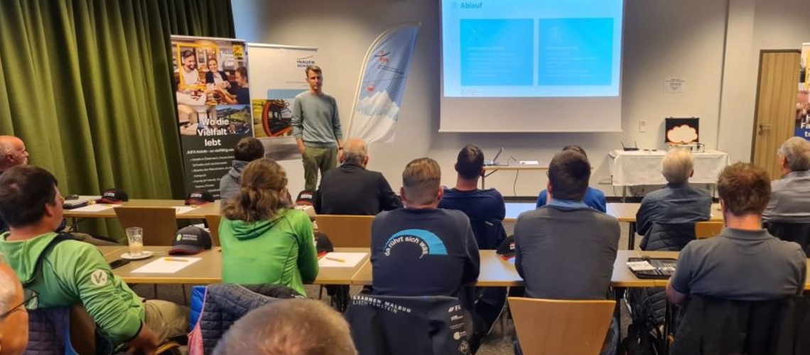 Eastern Swiss Cable Car Association Holds Course In Malbun, Lichtenstein