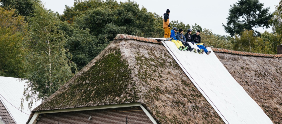 Test Your Winter Sport Skill Without Leaving Home Through Airbnb In The Protest Sportswear "Never No" - Fun House