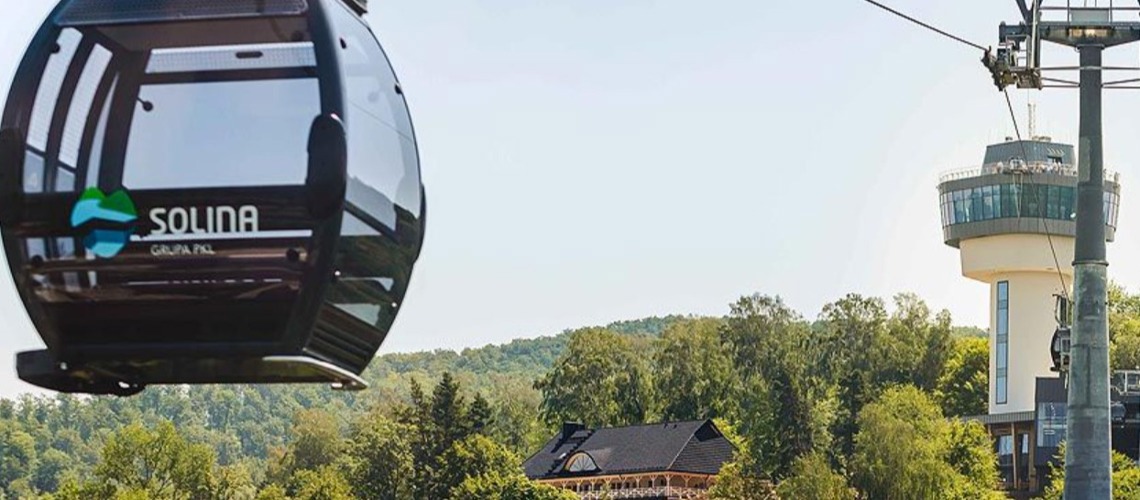 New Cable Car In Poland’s Bieszczady Mountains