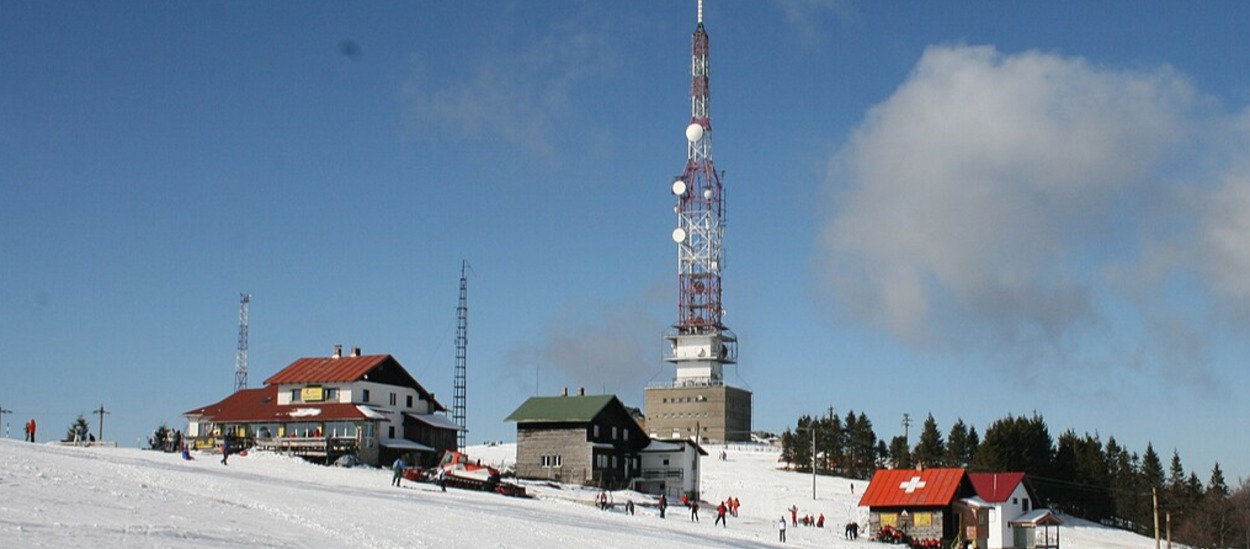Supersnow: Work is progressing at the Semenic ski resort in Romania.
