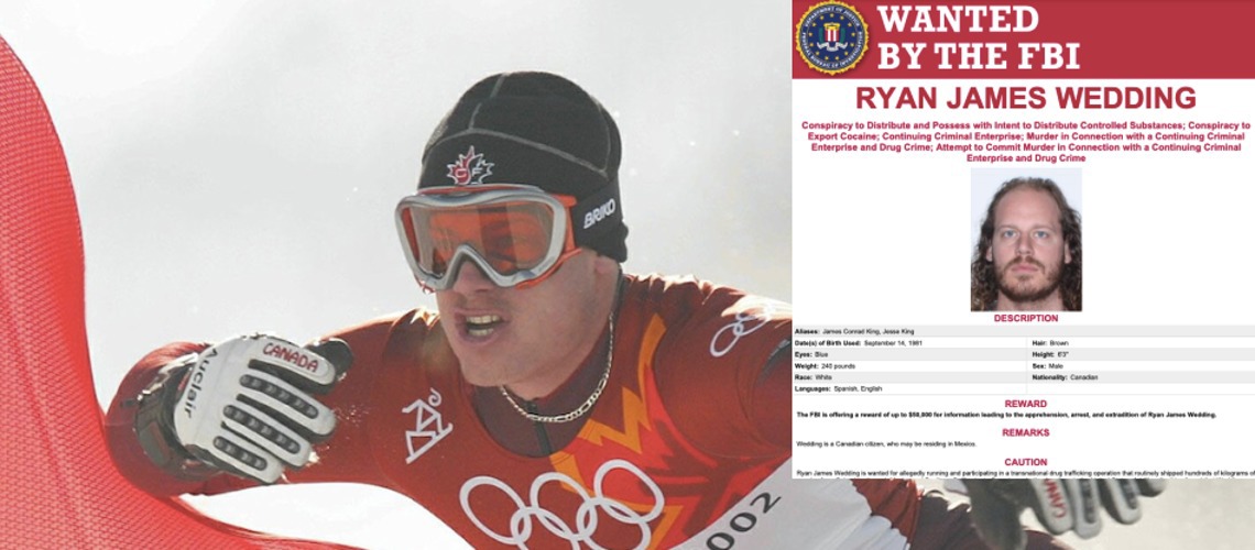 Ryan James Wedding, Canadian Former Olympic Snowboarder Wanted For Allegedly Running Drug Trafficking Ring & Murder