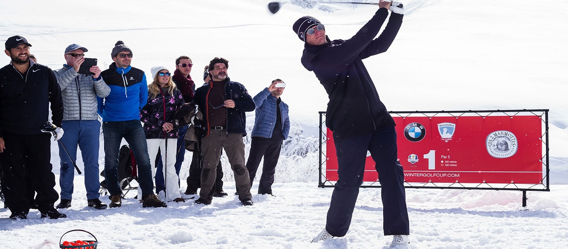 BMW Val D’Isere Winter Golf Cup March 22-25 With Thomas Bjorn, 6 Months Before The Ryder Cup Takes Place In France