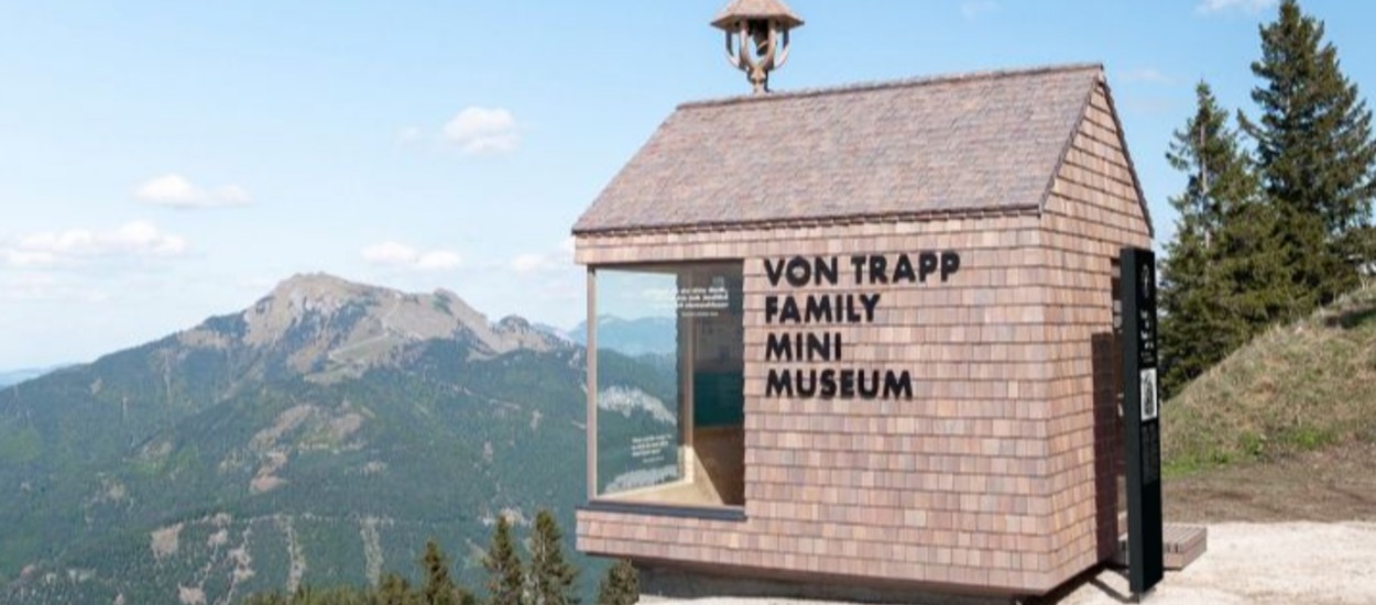 Von Trapp Family Mini Museum opens at the Zwölferhorn in St. Gilgen.