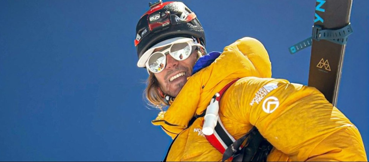 Polish Mountaineer Bartek Ziemski Skis Everest Without Oxygen, Days After Conquering Lhotse