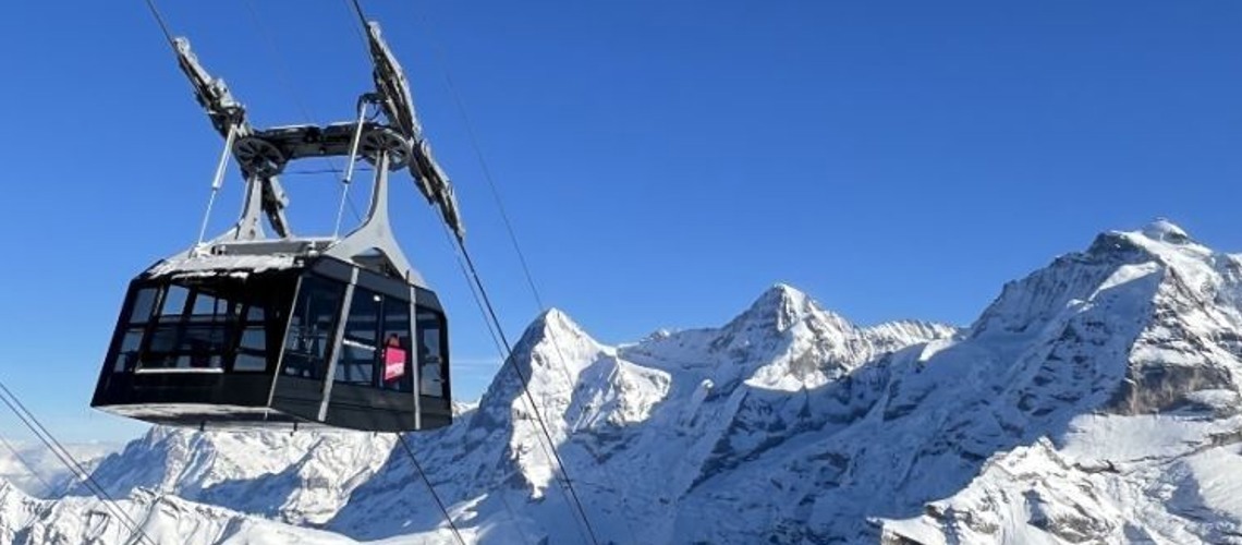 Mürren-Schilthorn Ski Area Winter Sports Visitor Numbers Increased By 10 Percent Despite Closure Of The Schilthorn Due To Construction Of New Cable Car.