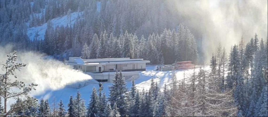 Serfaus - Construction Work On The New Komperdellbahn Ongoing