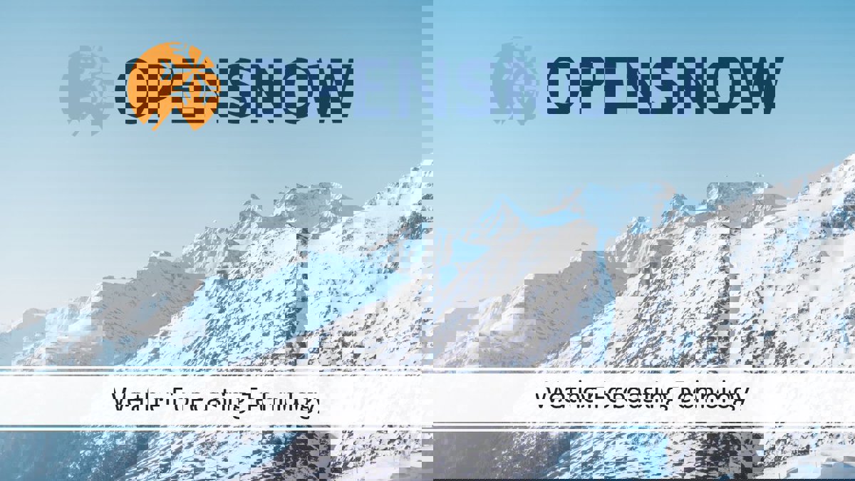 OpenSnow tracking California's first significant storms since the holidays; 3-5 feet forecasted