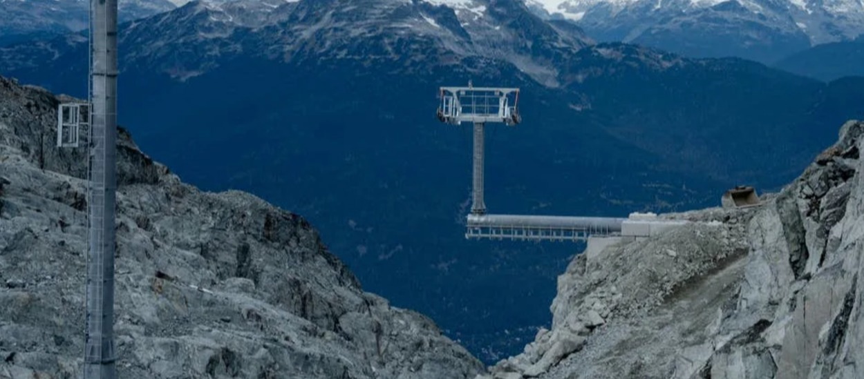 Engineering Above the Abyss: How Whistler Built a Chairlift Tower Over a Cliff to Save a Glacier