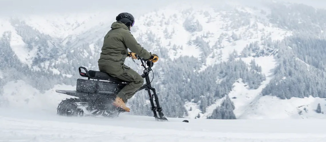 MoonBikes Electric Snowbike, Announces “Connected MoonBike” App