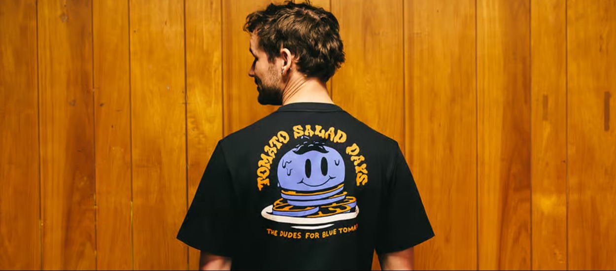 Art meets boardsport culture: Blue Tomato and The Dudes celebrate their joint collection “Tomato Salad Days”