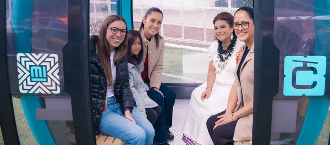 Mexico: President Sheinbaum Announces Cable Car Line 4 Tlalpan-CU – Will Be The Longest In The World