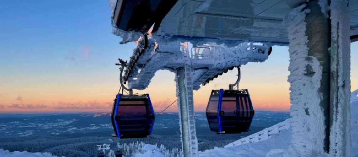 LEITNER: New Gondola Lift At Olympic Ski Resort Of Jahorina,