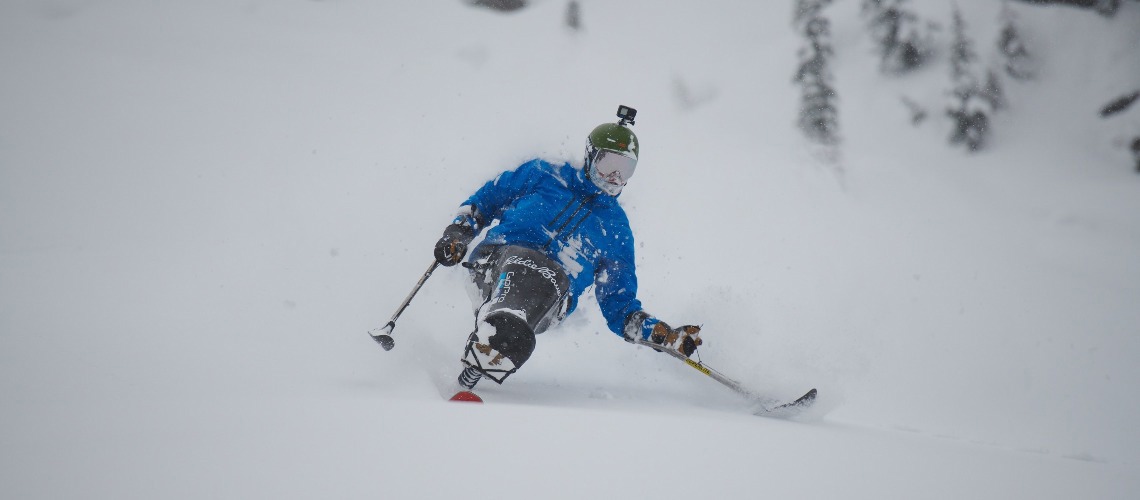 Eddie Bauer Launches Ski Industry's First Outerwear Kit Designed For Sit Ski Athletes