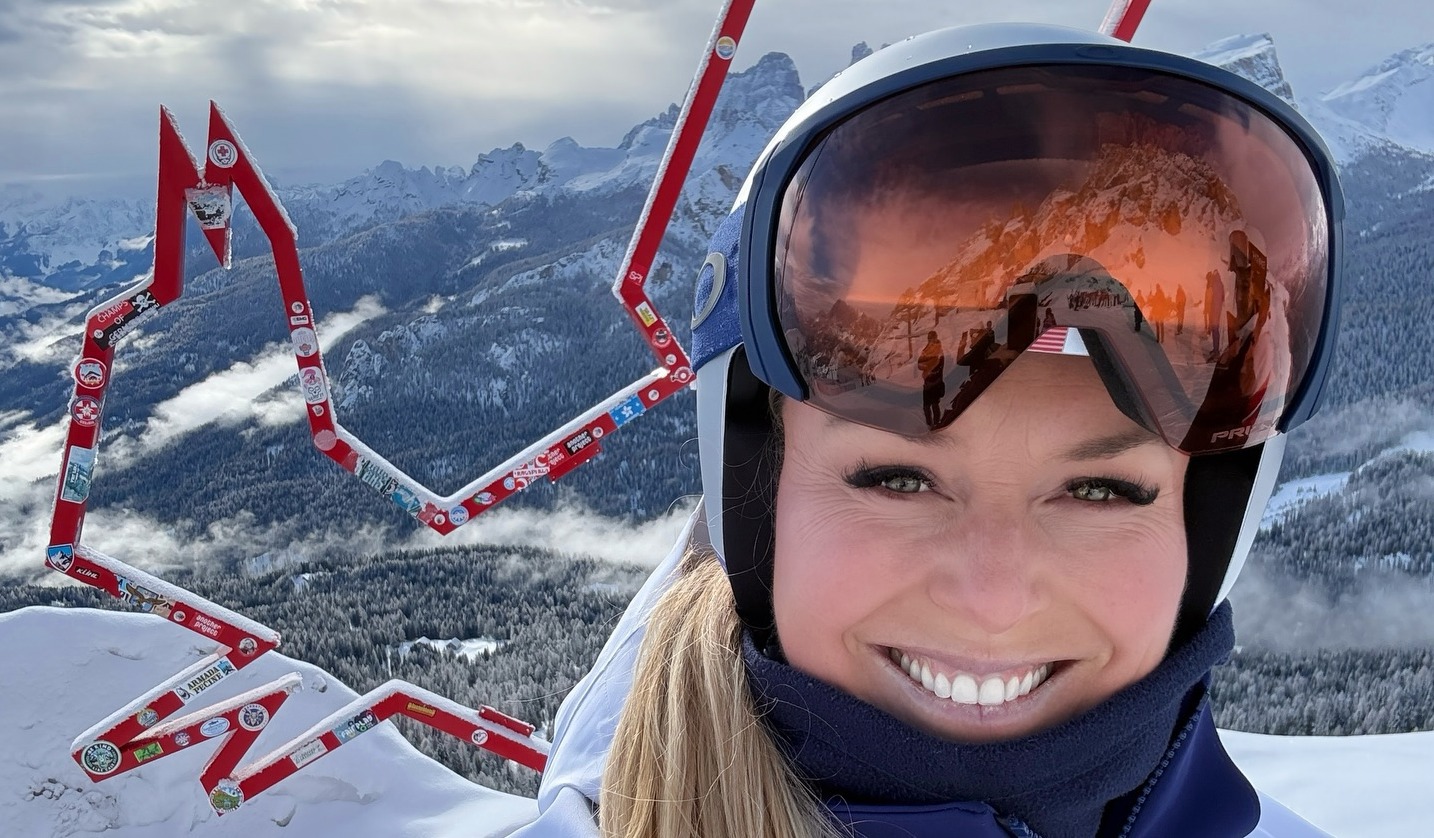 Lindsey Vonn Completes Successful Training Run Just One Week After Injury Scare