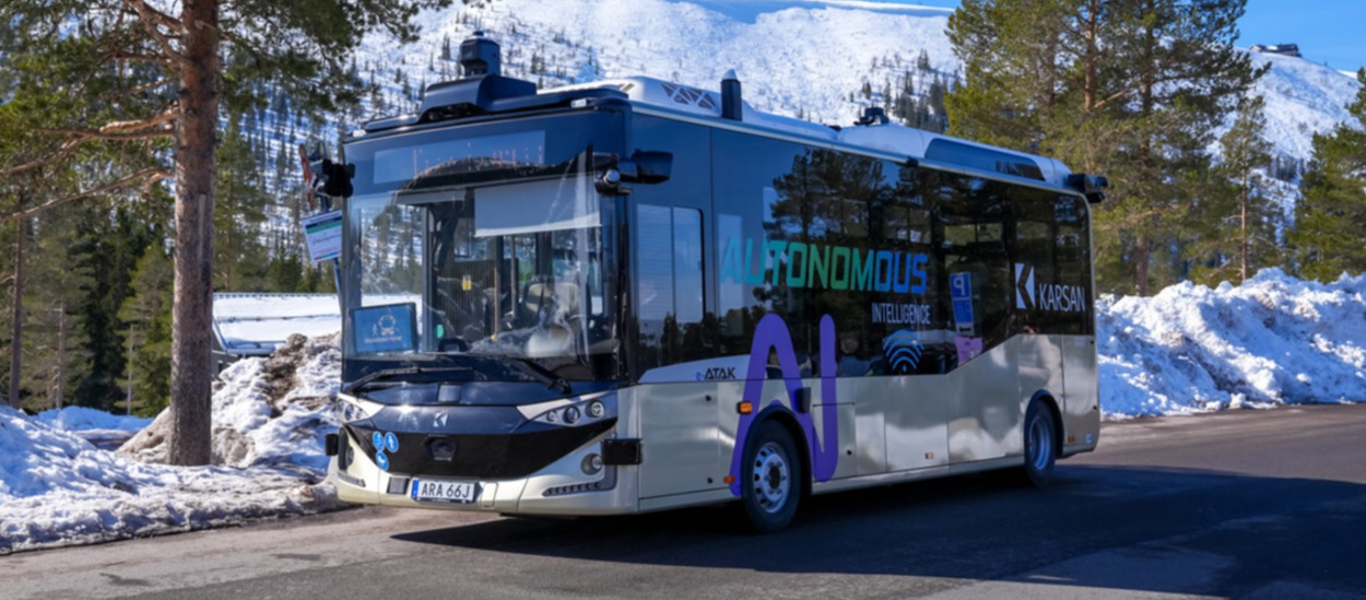 Karsan Autonomous e-ATAK Becomes One of the First Autonomous Public Transportation Applications in Ski Tourism