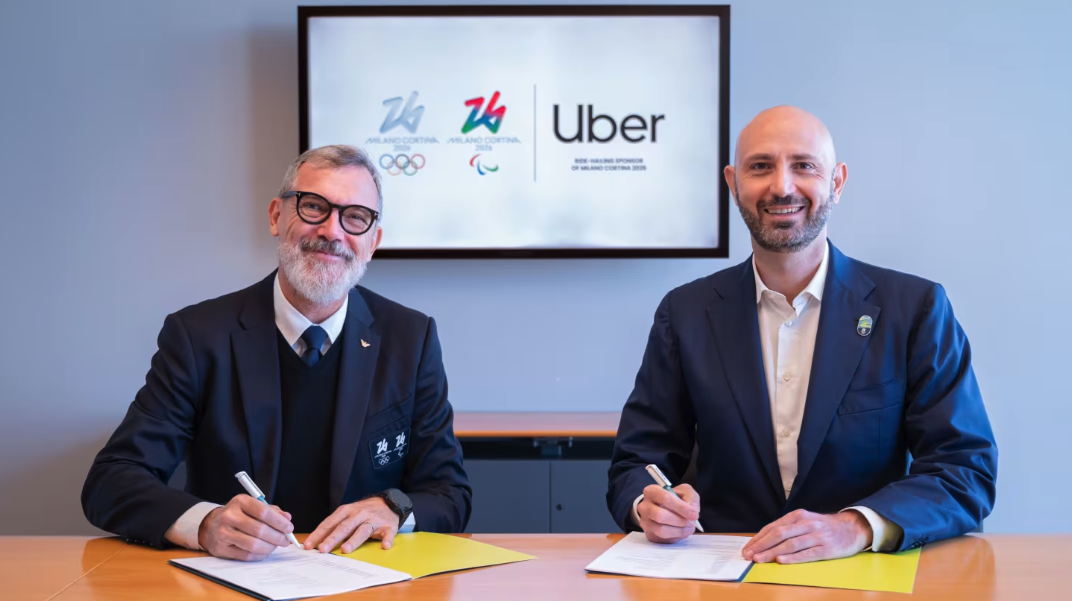 Uber brings Snowmobiles to the Winter Olympics for free