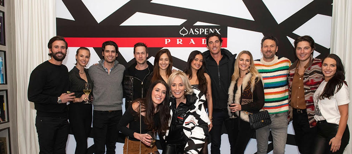 AspenX And Prada Host VIP Celebration At The Prestigious AspenX Mountain Club