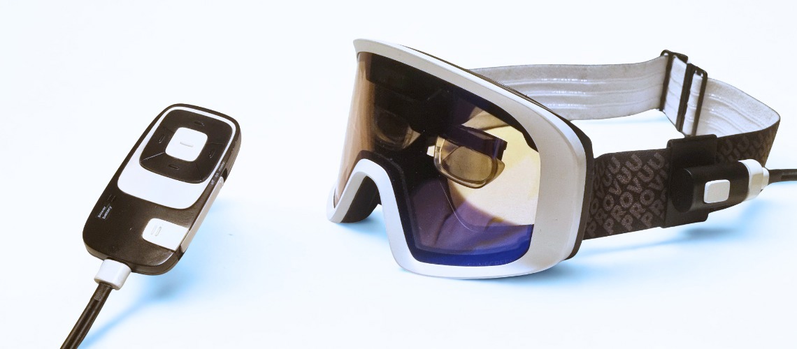 XR Goggles From PROVUU With Innovative View-XR Technology Will Revolutionize Winter Sports Visibility.