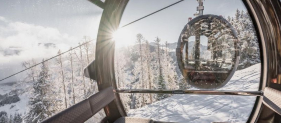 Bartholet Installs Unique Panorama Gondola Lift On Gstaad's Local Mountain