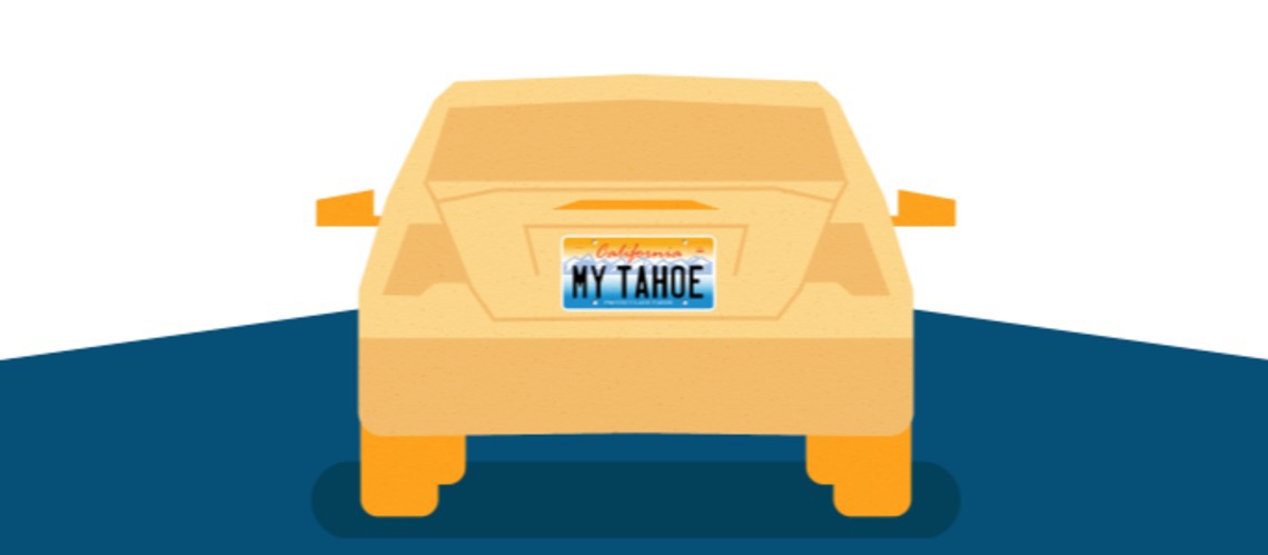 “Plates For Powder" Program Is Back, Ski Or Ride Free At Tahoe Area Resorts With A Tahoe License Plate Purchase