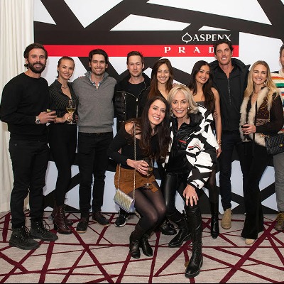 AspenX And Prada Host VIP Celebration At The Prestigious AspenX Mountain Club