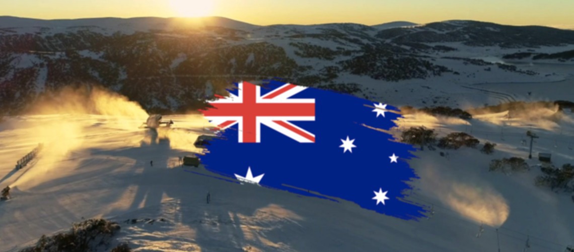 It's Dumping Snow In Australia !