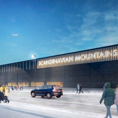 Scandinavian Mountains Airport Opens, World's Most Convenient Ski Airport?