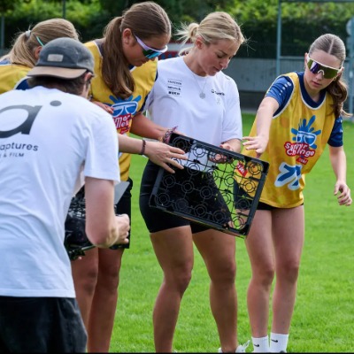Lara Gut-Behrami Inspires Children At The Summer Challenge In Thun