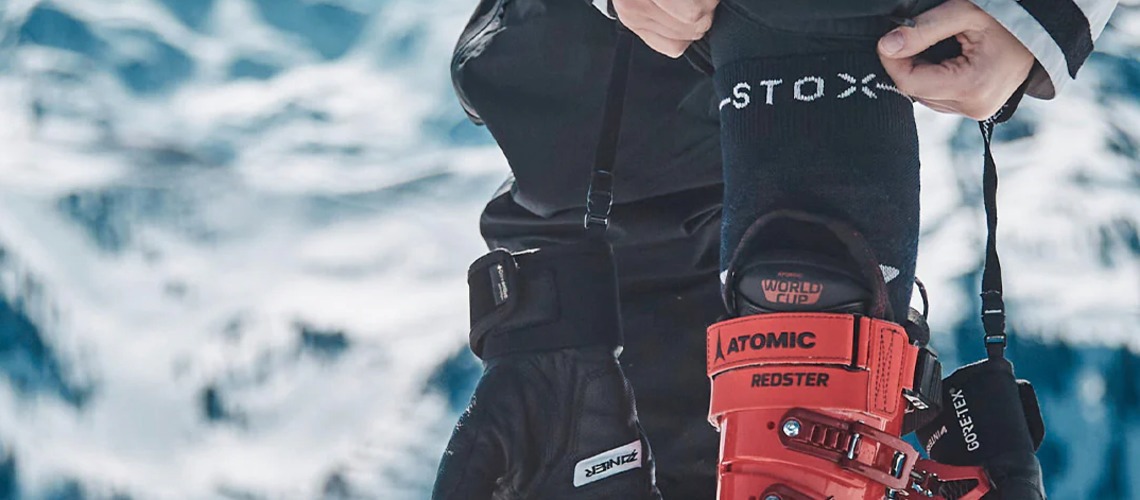 Stox Highlights Ski Socks - Help Skiers Ski For Longer