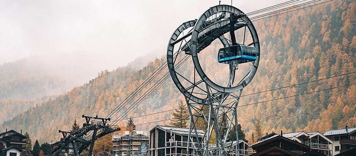 Zermatt: The World's First Auro Aerial Tramway Is In Operation