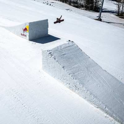 Snowboard Legend Seb Toutant Rides Epic Winter Obstacle Course