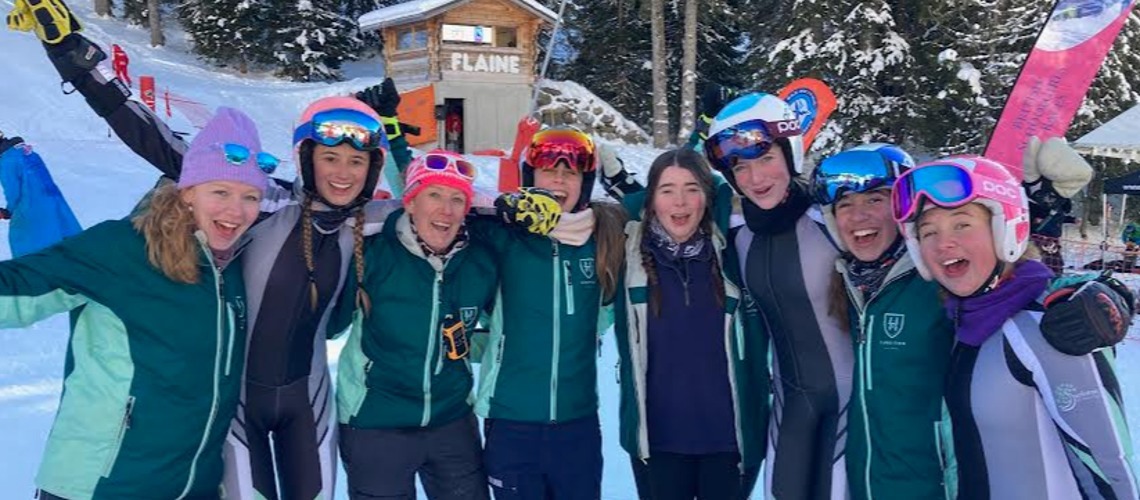 Successful Return To Flaine For  British Schoolgirls Races