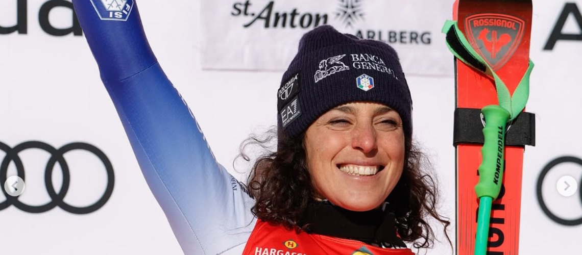 Brignone Wins In La Thuile To Lead Super G Standings