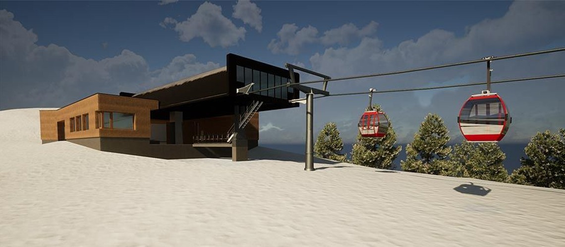 Bergbahnen Fieberbrunn: New 10-Seater Monocable Gondola 2024