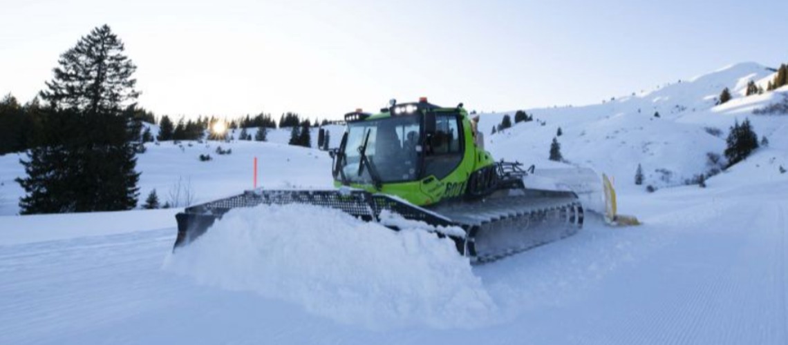 Silvretta Montafon: First Snow Groomer With Diesel-Electric Drive In Vorarlberg