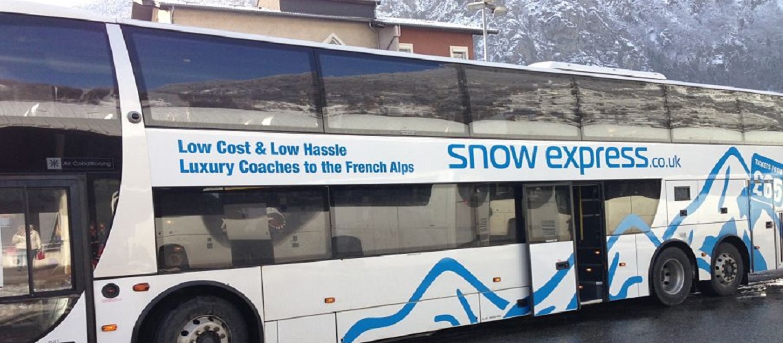 Snow Express Launches New Winter Coach Travel Prices To The Alps