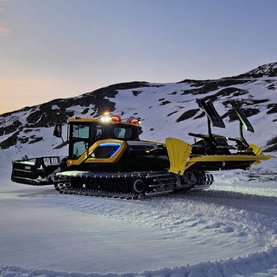 Xelom Premieres At Interalpin - Fully Electric Snow Groomer Snow Cat With New Fast Charging System