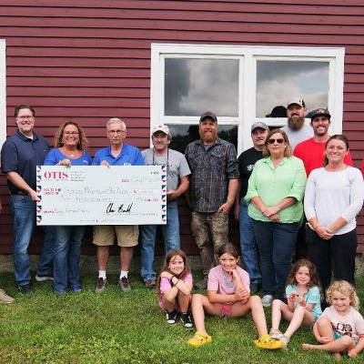 OTIS FCU Donates To Spruce Mountain Ski Area For Lodge Renovations