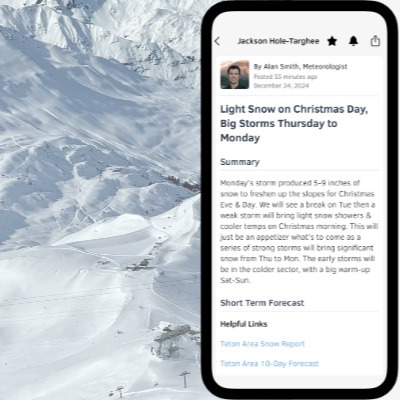 OpenSnow Unveils New AI-Powered Real-Time Forecasting