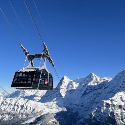 Garaventa -  Steepest Cable Car In The World & First Funifor In Switzerland Opened