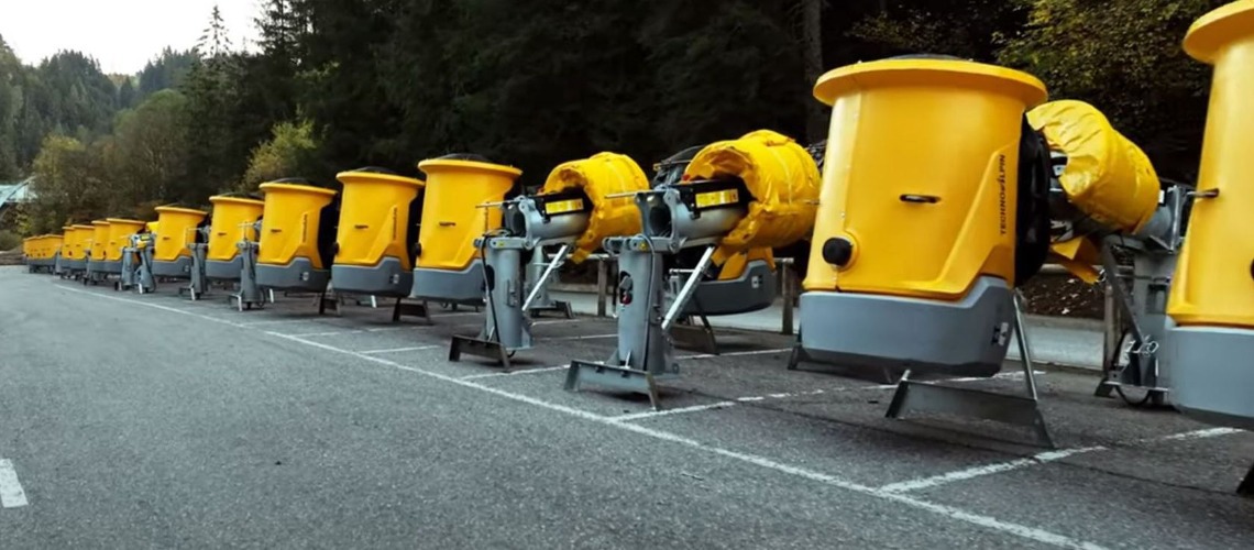 TechnoAlpin's TT and TL series -: Efficient Snowmaking And Effortless Removal