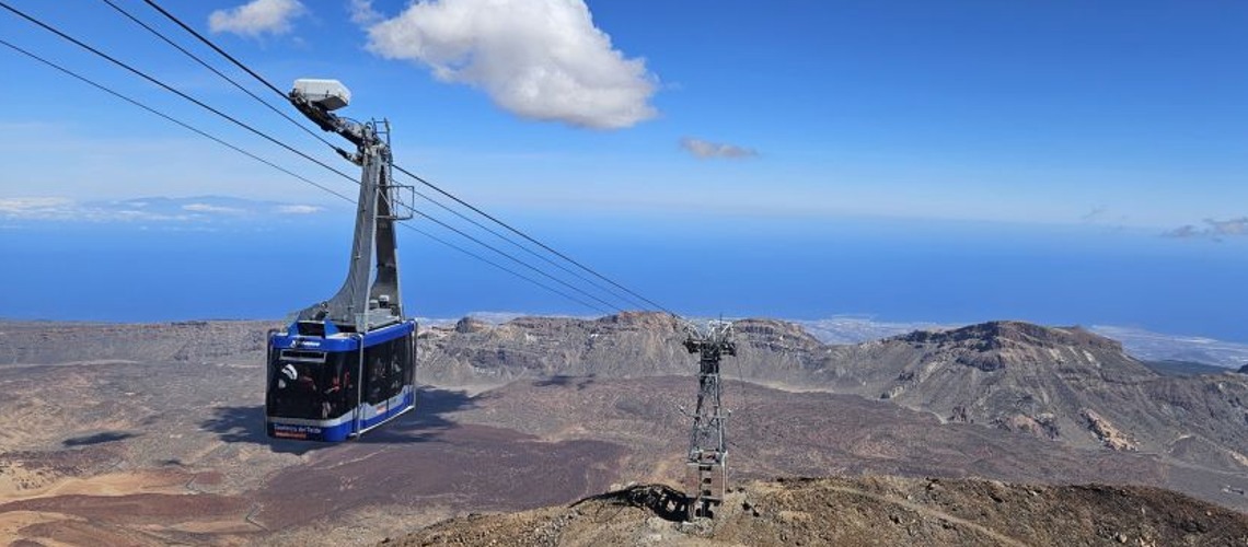 Garaventa - Solar Energy For Tenerife’s Teide Cable Car.  Sustainable Innovation