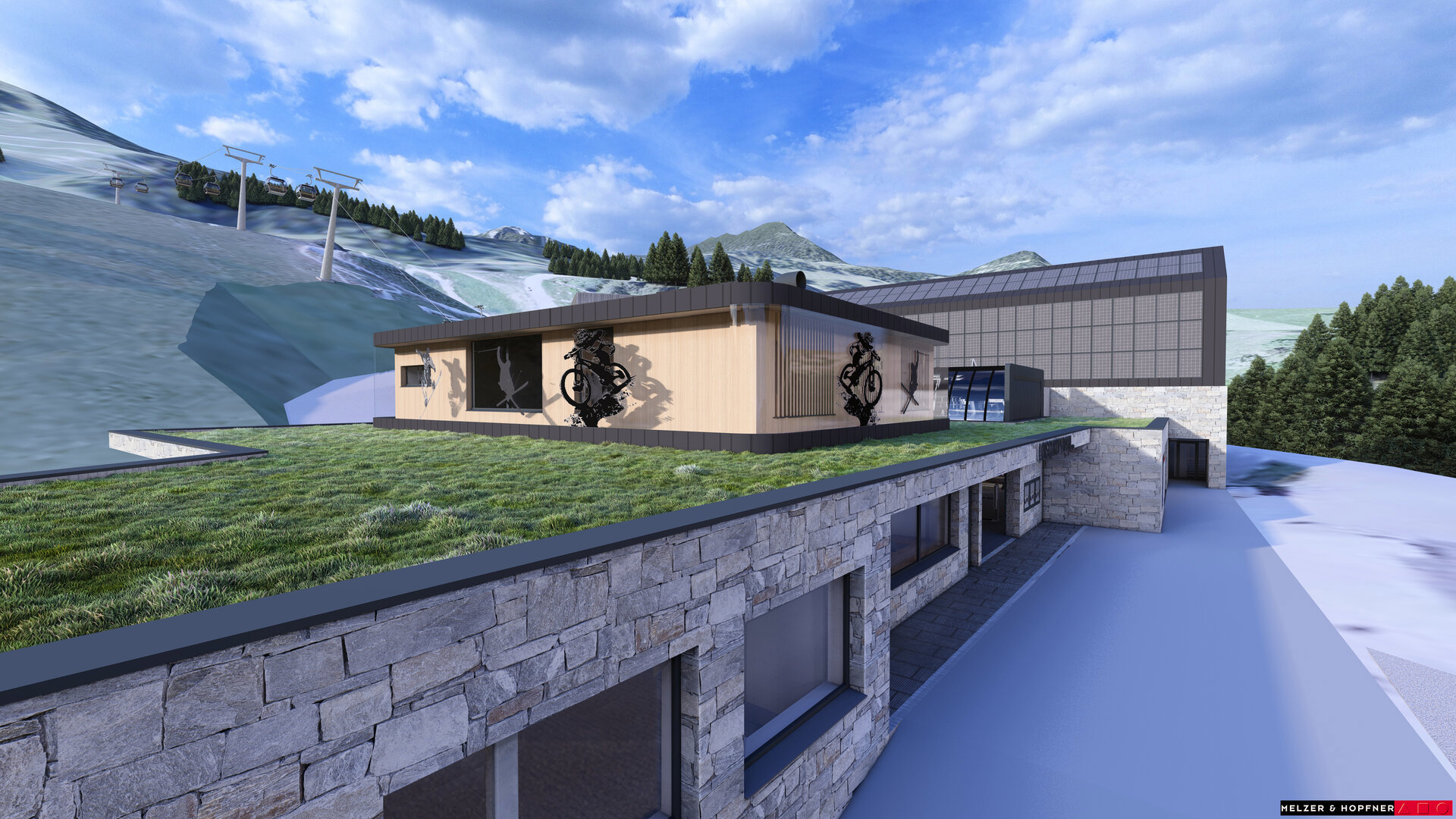 Loischkopf Cable Car In The Brandnertal Valley Relies On Sitour For Modern Information & Guidance Systems