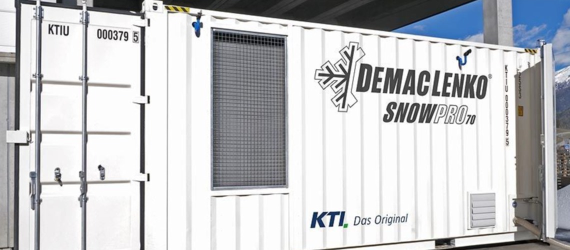 DEMACLENKO Showcases SNOWPRO 60: The most compact All-Weather snowmaking system on the market