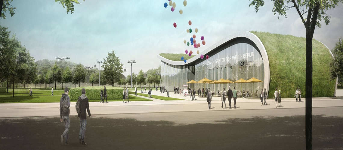 Leitner Ropeways Gondola Lift a Major Attraction In Berlin